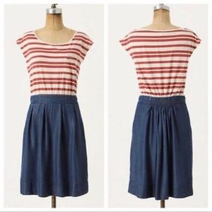 Anthropology Odille one piece dress. Size 4